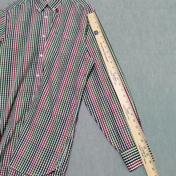 Southern Tide Shirt Mens Large Classic Fit Check Plaid Long Sleeve Button Up - Picture 14 of 16